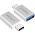 Macally UCUAF2 - Pack de 2 adaptateurs USB-C vers USB-A