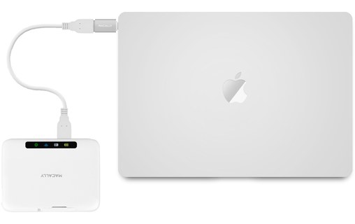 Macally UCUAF2 - Pack de 2 adaptateurs USB-C vers USB-A