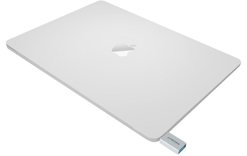 Macally UCUAF2 - Pack de 2 adaptateurs USB-C vers USB-A