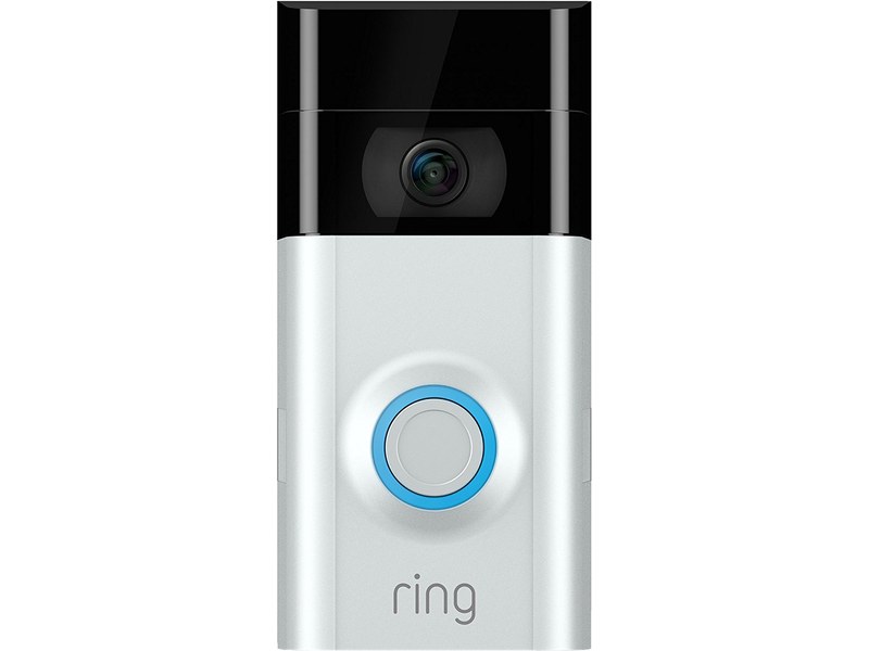 Ring Video Doorbell 2 - Sonnette vidéo connectée HD Wi-Fi - Caméra