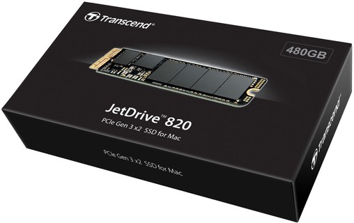 Transcend barrette SSD JetDrive 820 480 Go PCie