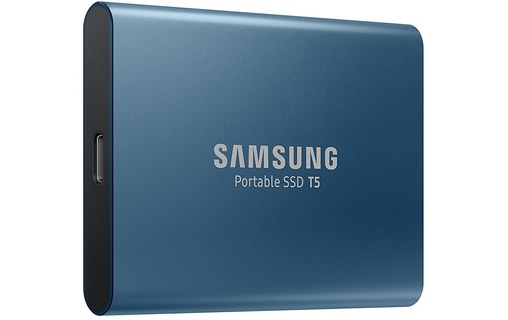 Samsung SSD Portable T5 500 Go Bleu