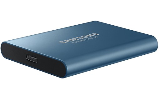 Samsung SSD Portable T5 500 Go Bleu