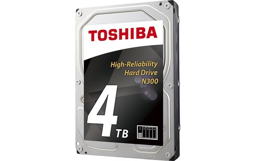 Toshiba N300 4 To - Disque dur 7200 tr/min - HDWQ140UZSVA