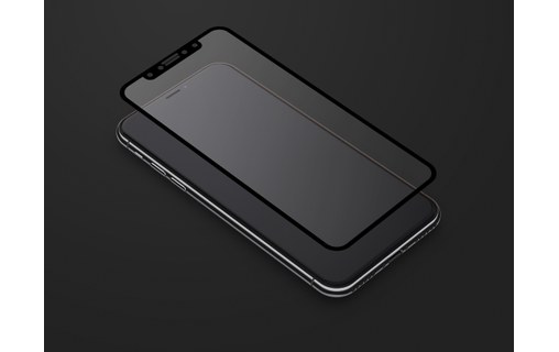 Vitre protection écran en verre trempé & filtre confidentialité - iPhone 11 Pro