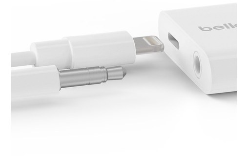 BELKIN Adaptateur 3,5 mm RockStar audio + recharge