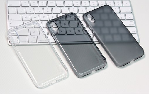 Torrii HEALER Smoke - Coque pour iPhone X Ring Stand