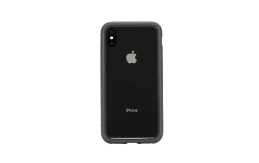 InCase Frame Case Gris Metal - Bumper pour iPhone X / XS
