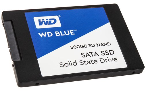 Disque dur interne SSD Western Digital Blue NAND 3D SATA, 1To