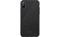 Native Union Clic Canvas Noir pour iPhone XS Max - Coque de protection