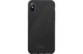 Native Union Clic Canvas Noir pour iPhone XS Max - Coque de protection