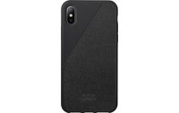 Native Union Clic Canvas Noir pour iPhone XS Max - Coque de protection