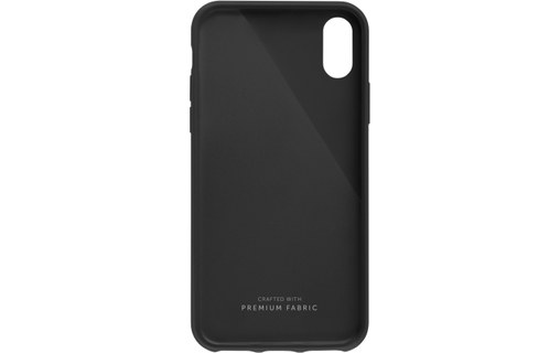 Native Union Clic Canvas Noir pour iPhone XS Max - Coque de protection