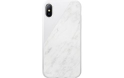 Native Union Clic Marble Blanc/Or - Coque de protection pour iPhone X / XS