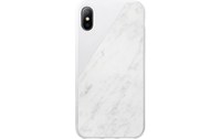 Native Union Clic Marble Blanc/Or - Coque de protection pour iPhone X / XS
