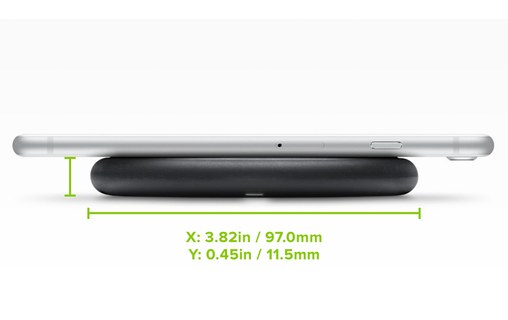 Mophie Wireless Charging Base 7,5 W - Chargeur à induction pour smartphone