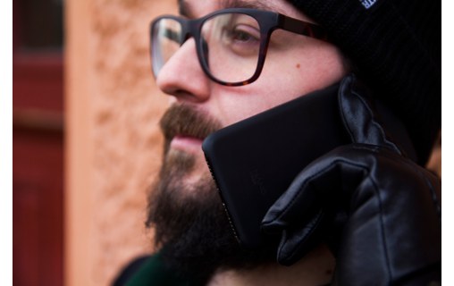 NanoCase Original Noir - Coque de protection pour iPhone 8 Plus