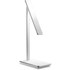 TableLight Blanc - Lampe de bureau LED avec chargeur induction Qi