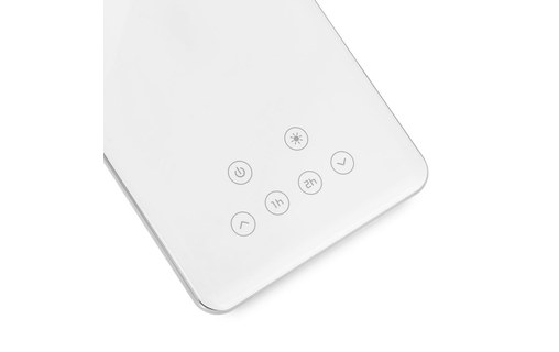 TableLight Blanc - Lampe de bureau LED avec chargeur induction Qi