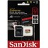 Carte microSDHC SanDisk Extreme 32 Go avec adaptateur SD, UHS-I, V30