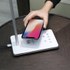 TableLight Blanc - Lampe de bureau LED avec chargeur induction Qi