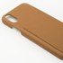Beyzacases Iris Slot Tan - Coque en cuir pour iPhone X