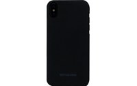 Beyzacases Pume Noir - Coque en cuir pour iPhone X