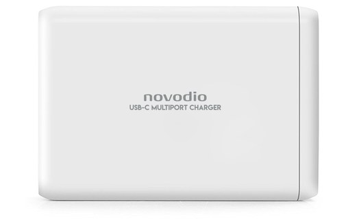 Novodio USB-C Multiport Charger - Chargeur iPhone/Macbook Pro QC 3.0 75W USB-C/A