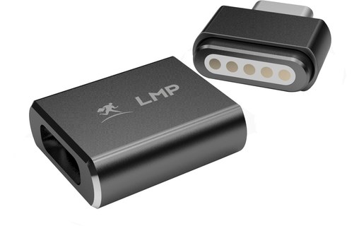 LMP Adaptateur magnétique de charge USB-C gris sidéral