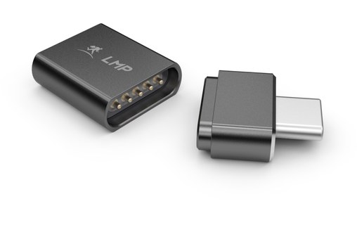 LMP Adaptateur magnétique de charge USB-C gris sidéral