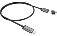Câble LMP USB-C vers USB-C - 1,8 m - Gris