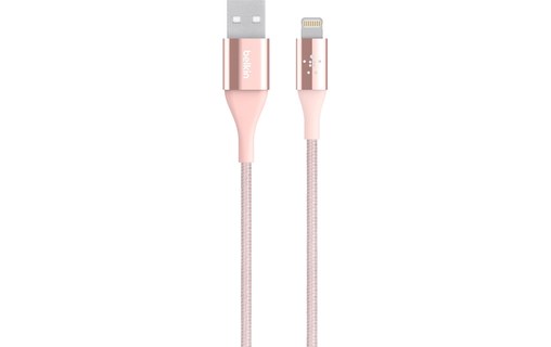 Belkin MIXIT DuraTek Or Rose - Câble Lightning vers USB 1,2 m