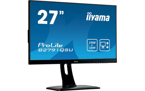 IIYAMA ProLite B2791QSU-B1 - LED 27 QHD HDMI, DVI, DisplayPort 2560 x 1440