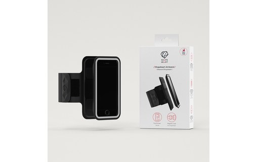 Shapeheart ZAK NHR - Brassard sport magnétique pour smartphone jusqu'à 5,2"