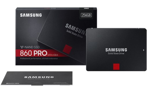 Samsung disque SSD Série 860 PRO - 512 Go 2,5" SATA III