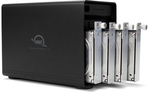 OWC ThunderBay 4 RAID 5 32To Thunderbolt 3 - Système RAID 4 baies