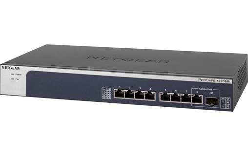 Switch Ethernet NETGEAR XS508M 8 ports - 10 GbE