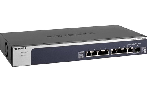 Switch Ethernet NETGEAR XS508M 8 ports - 10 GbE