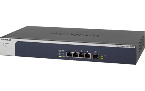 Switch Ethernet NETGEAR XS505M 4 ports - 10 GbE