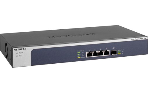 Switch Ethernet NETGEAR XS505M 4 ports - 10 GbE