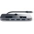 Satechi Aluminium Type-C Clamp Hub Pro gris sidéral - Hub USB-C pour iMac / Pro