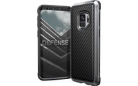 X-Doria Defense Lux Noir Carbone - Coque de protection pour Samsung Galaxy S9