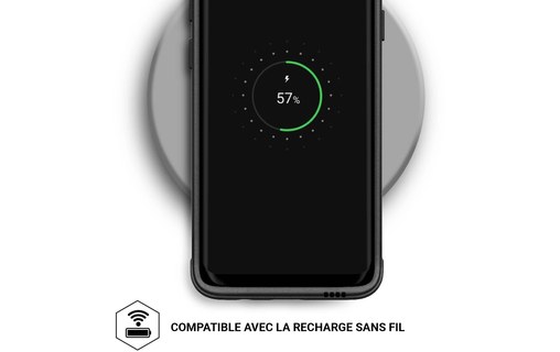 X-Doria Defense Lux Noir Cuir - Coque de protection pour Samsung Galaxy S9