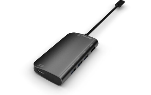 LMP USB-C Video Hub gris sidéral - Dock USB-C vers HDMI, USB 3.0 et USB-C
