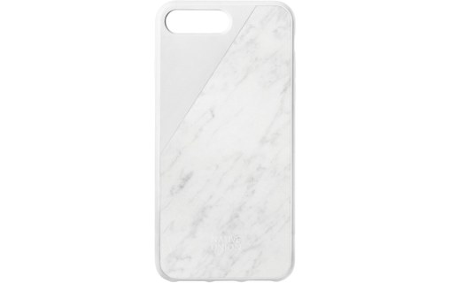 Native Union Clic Marble Blanc - Coque pour iPhone 7 Plus