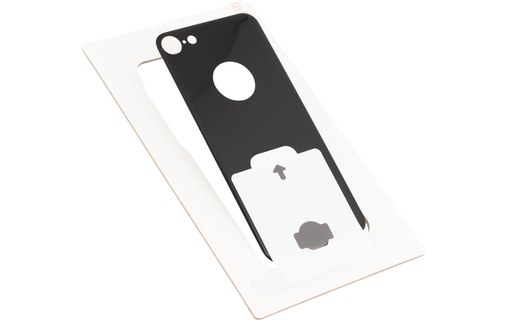 Novodio Total Armor 9H Glass Noir - Vitres protection avant/arrière iPhone 8