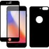 Novodio Total Armor 9H Glass Noir - Vitres protection avant/arrière iPhone 8+