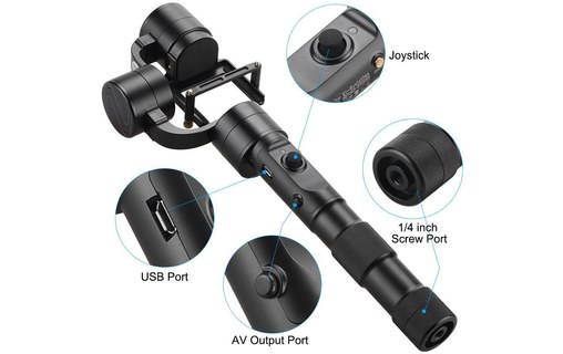Zhiyun Z1 Evolution - Stabilisateur pour GoPro et caméra sport