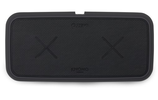 KNOMO X ZENS DUO - Chargeur à induction Qi 10 W pour 2 iPhone / smartphones