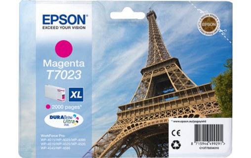 Epson Encre Magenta XL pour WP 4025DW/4535DWF/4545DTWF/4515/4525 2000p